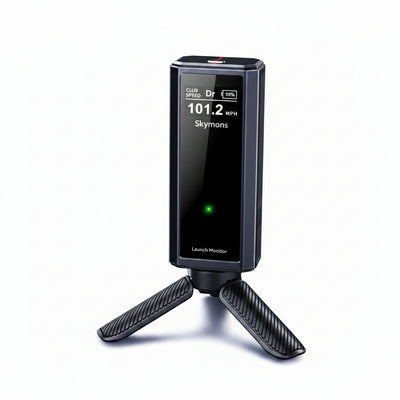 Portable Golf Launch Monitor, Simulators for Home & Training, Mobile Launch Monitor for Golf Swing Analysis, Tracker & Swing Analyzer, Indoor Outdoor Use, up to 10 Hours Battery Life.