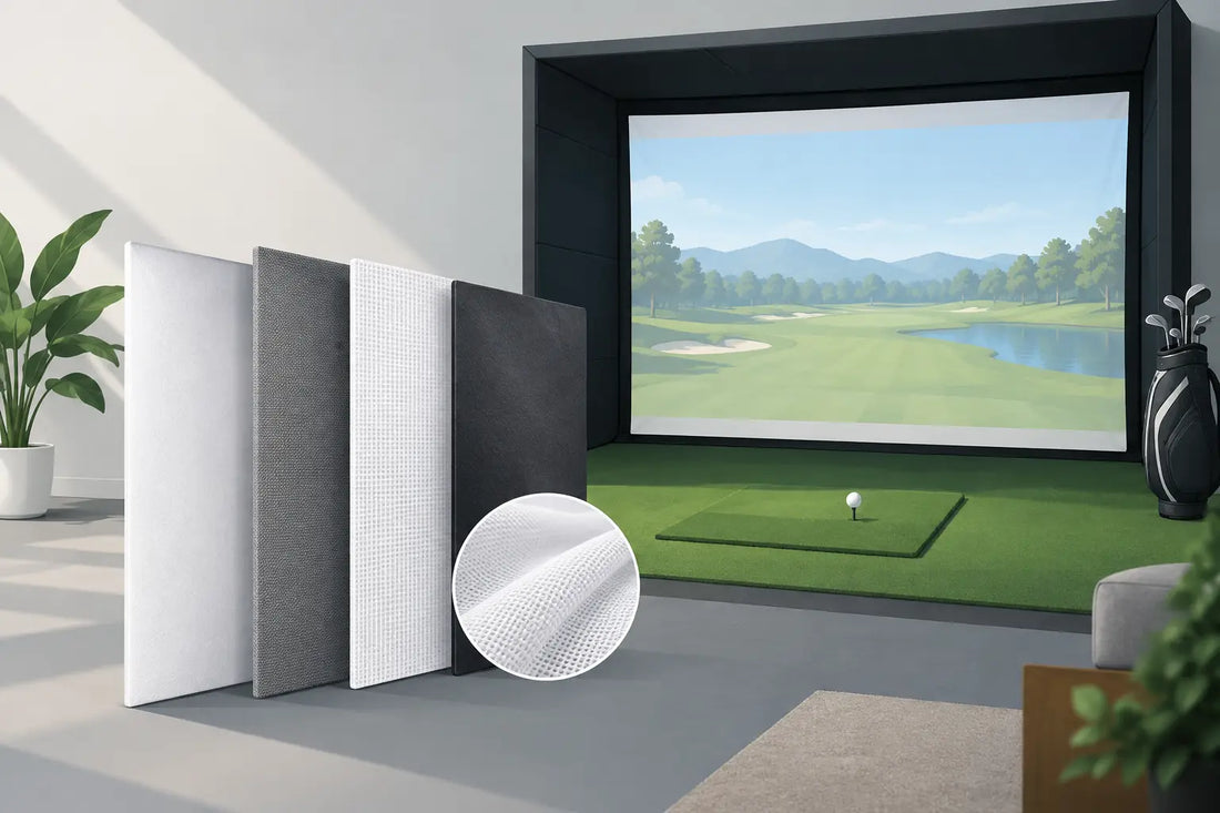 Best Impact Screen Materials for Home Golf