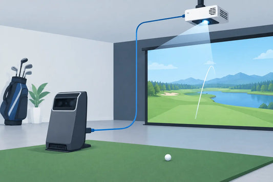 How to Connect Your Launch Monitor to a Projector