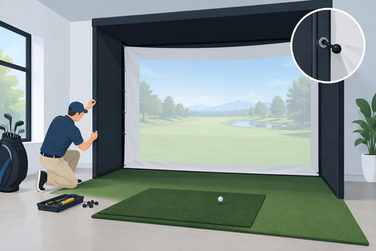 How to Install Golf Impact Screen Safely