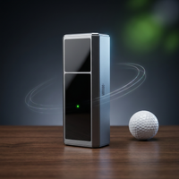 Golf Launch Monitor & Simulator: Portable Swing Analyzer with 13 Metrics, 3D Driving Range, 3D Trajectory & Video Record for Ios/Android — Studio Shot
