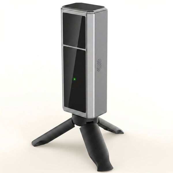 Golf Launch Monitor & Simulator: Portable Swing Analyzer with 13 Metrics, 3D Driving Range, 3D Trajectory & Video Record for Ios/Android — Studio Shot