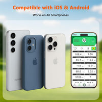 Golf Launch Monitor & Simulator: Portable Swing Analyzer with 13 Metrics, 3D Driving Range, 3D Trajectory & Video Record for Ios/Android