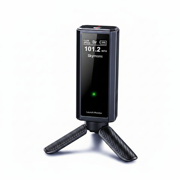 Portable Golf Launch Monitor, Simulators for Home & Training, Mobile Launch Monitor for Golf Swing Analysis, Tracker & Swing Analyzer, Indoor Outdoor Use, up to 10 Hours Battery Life.