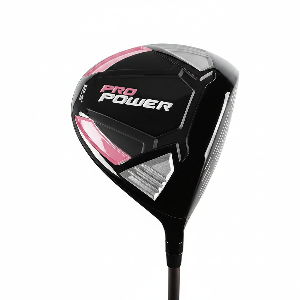 Pro Power Women’S Complete Golf Club Package Set, Right and Left Handed, Standard, Petite & Tall Includes Driver, Fairway, Hybrid, 6-PW, Mallet Putter, Stand Bag, 3 Headcovers