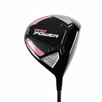 Pro Power Women’S Complete Golf Club Package Set, Right and Left Handed, Standard, Petite & Tall Includes Driver, Fairway, Hybrid, 6-PW, Mallet Putter, Stand Bag, 3 Headcovers